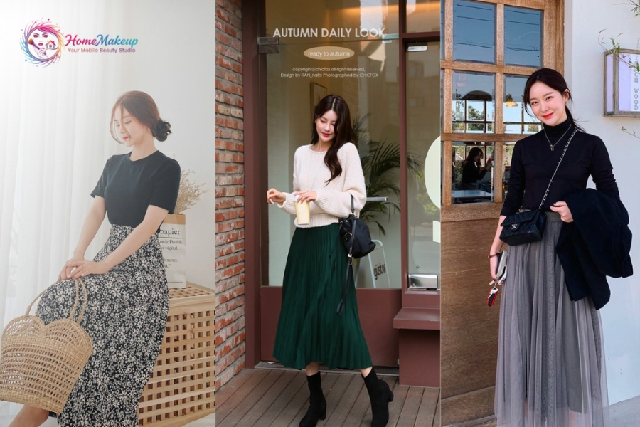 Các Layout Trang Điểm Đi Sinh Nhật Đẹp Nổi Bật Nhất 4 Chon Kieu Toc Va Trang Phuc Di Kem