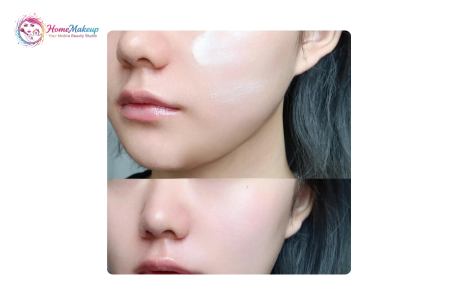 Trang Điểm Cho Da Khô Căng Mịn Không Bị Mốc Nền 4 Su Dung Kem Lot Duong Am