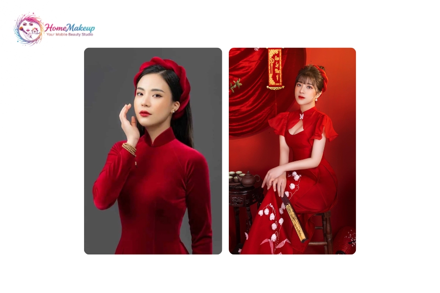 Phong Cách Trang Điểm Áo Dài Giúp Nàng Luôn Tỏa Sáng 3 Trang Diem Cho Ao Dai Do
